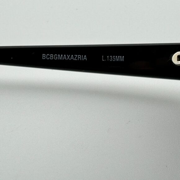 BCBGMAXAZRIA Demure Black Sunglasses Frames 54-17-135mm H13405 - Picture 5 of 8